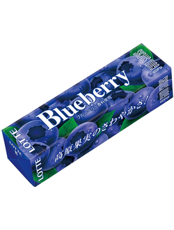 Lotte Голубика Жевательная резинка (15)*20