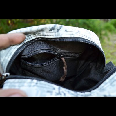 СУМКА НА РУЛЬ "ВИКИНГ" НА YAMAHA VIKING 540 III,IV (камуфляж"Арктика")