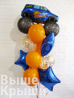 Сет "Внедорожник Синий" (13 шариков)