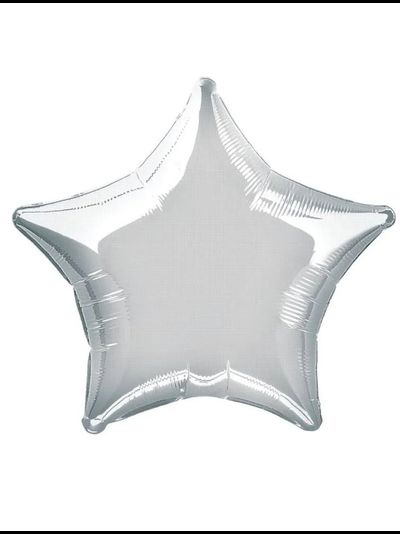 Фольгированный шар-звезда в ассортименте