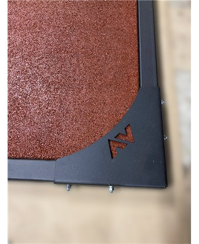 Помост для работы со штангой комбинированный 3000х2000х40, фанера, резина AV839/80