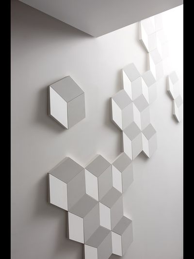 Декоративная стеновая 3D панель из полиуретана Orac Decor - Modern- (Орак Декор - Модерн) W100 Rombus