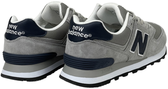 New Balance 574 Grey Deep Blue