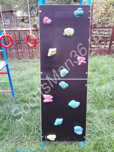 Скалодром на ДСК раннего развития PLASTEP БОГАТЫРЬ 170 металл