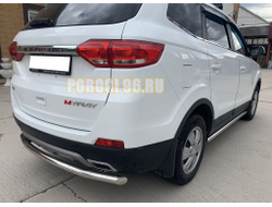 Защита заднего бампера d60 для Lifan Myway (2017-...)