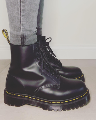 БОТИНКИ DR. MARTENS (ДОКТОР МАРТИНС) 1460 Smooth черные