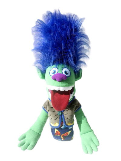 Логопедический Тролль Цветан (управляется рот и язык), 57 см