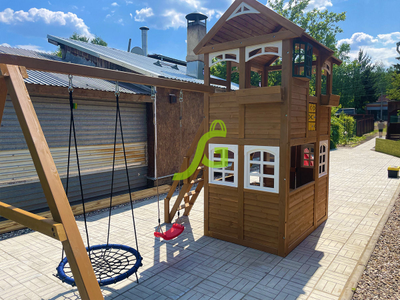 Детская площадка IgraGrad Клубный домик 2 Luxe
