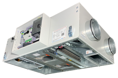 VMPVU-E-RR-500-3.0/1-1 КОМПАКТНАЯ ПРИТОЧНО-ВЫТЯЖНАЯ УСТАНОВКА С РОТОРНЫМ РЕКУПЕРАТОРОМ 500 м3/ч, 3,0 kW/230VAC