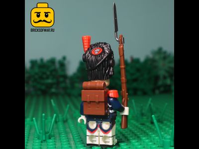 4 солдата французской армии, наполеоновские войны 1812