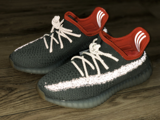 Кроссовки YEEZY BOOST 350 V2 Grey/Orange