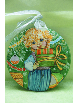 Медальон "Новогодняя сказка"