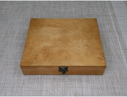 Коробка 20 ячеек, для коллекции камней, цвет "Клен" (24*20*5 см, 800 г) №24323