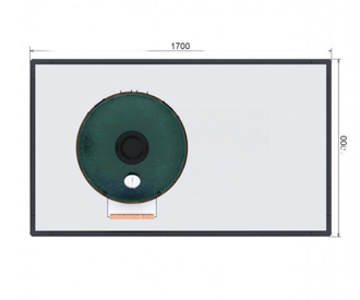 Стол для гриля «Смак» из нержавейки