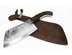 Нож для мяса «Мясной-2» - из кованой стали 9ХС рукоять венге