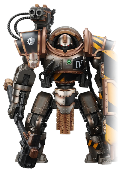 Автоматон Железного Круга Пертурабо (Warhammer Horus Heresy) - КОЛЛЕКЦИОННАЯ ФИГУРКА 1/18 Iron Warriors Iron Circle Domitar-Ferrum Class Battle-automata (JT02847) - JOYTOY