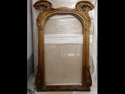 Декор для зеркал из массива бука