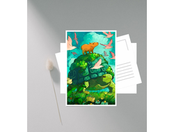 Открытка Капибара, Kapibara-san №12