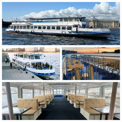Аренда теплохода на 50-150 человек