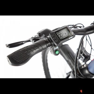 Электровелосипед INTRO Sport GT (Серо-зеленый)