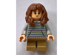 Hermione Granger - Light Bluish Gray Sweater with Pastel Stripes, n/a (hp156)