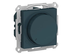 Светорегулятор поворотный 400 Вт, изумруд, серия AtlasDesign