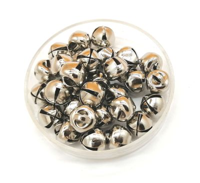 Бубенчик 8 мм, серебро