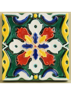 Нарцисс цветной (керамическая плитка)