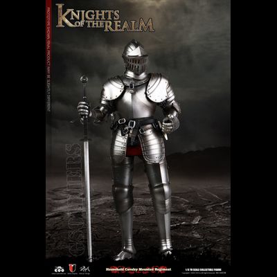 Рыцари (набор из 2 фигур) с лимитированными аксессуарами - КОЛЛЕКЦИОННАЯ ФИГУРКА 1/6 scale Action figure DIE-CAST ALLOY 1/6 SERIES OF EMPIRES - KNIGHTS OF THE REALM - HOUSEHOLD CAVALRY MOUNTED REGIMENT (DOUBLE FIGURE SET) (SE038) - COOMODEL