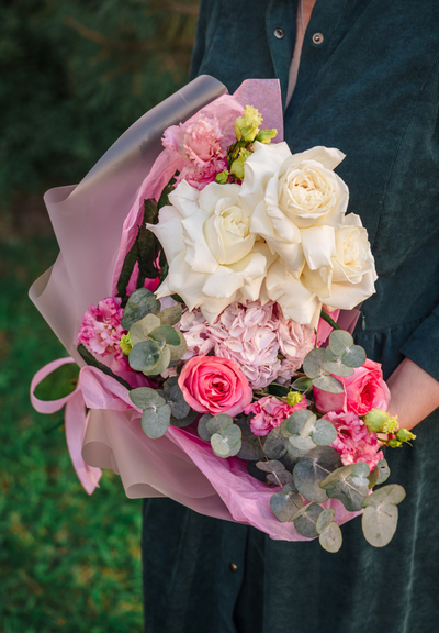 Букет с розами Плая Бланка