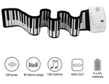 88/61 Клавишное MIDI Roll Up Электронное силиконовое пианино