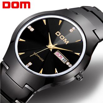 DOM Часы мужские стильные высокого качества с кварцевым механизмом