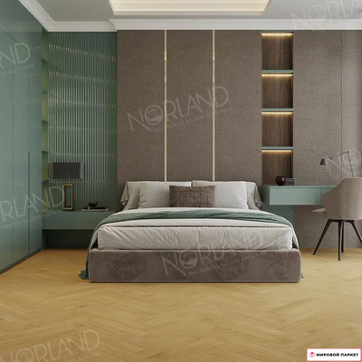Ламинат Norland Herringbone Elegant Дуб Мальта LF304-12 33 класс толщина 8 мм с фаской 1.92 м2