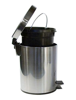 Ведро педальное  5 л. нерж.