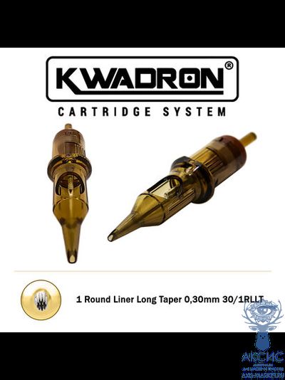Картриджи для перманентного макияжа KWADRON 30/1RLLT (20 шт.) Польша