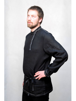 Косоворотка мужская (с отстрочкой), 46-56