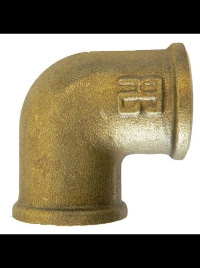 Колено из латуни Guidi Marine 0090 0090#100006 90° 1” обе внутренние резьбы