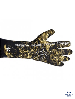 Перчатки неопреновые 4,5мм Sargan Camo р.XL