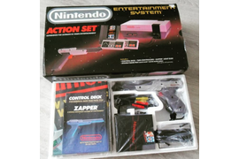 Nintendo Entarteinment System Action Set (Grey light Gun)