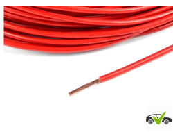 ПВАМ 0,75мм (красный) провод автомобильный маслобензостойкий