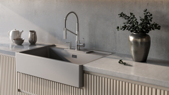 СМЕСИТЕЛЬ OMOIKIRI MIKAWA 2 PLUS-SB GM (4994454) ВОРОНЕНАЯ СТАЛЬ