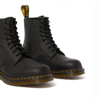 Ботинки Dr. Martens 1460 Greasy черные