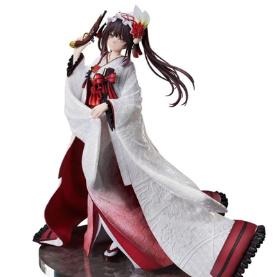 Фигурка 1/7 Куруми Токисаки (Tokisaki Kurumi Shiromuku)