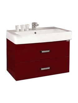 АКВАТОН. Тумба-умывальник "Америна 70" 1376-1.94 бордо с раковиной Тигода 70