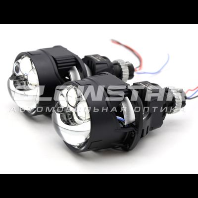 Билед модули Aozoom A29 2025 2.5 дюйма, 4 чипа, 5500K, 12V, 37W/64W, съемное гаечное крепление