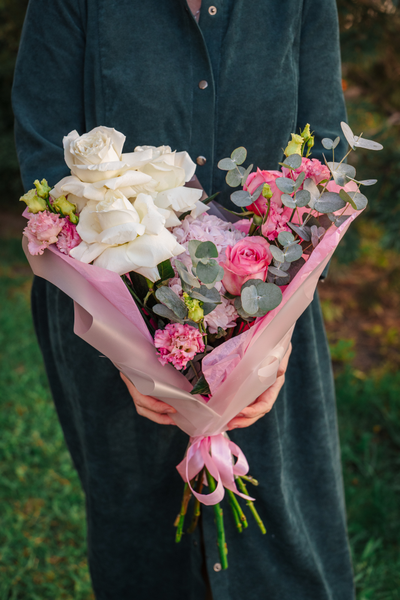 Букет с розами Плая Бланка