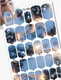 Пленка для маникюра Осень/Зима N-088