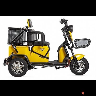 Трицикл Rutrike Навигатор желтый