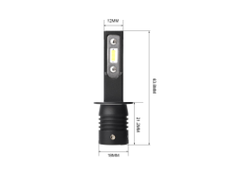 Светодиодные лампы H1 Optima LED QVANT, 5000K, 12-24v, (комплект, 2шт)