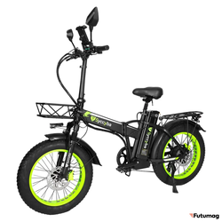 Электровелосипед SYCCYBA H1 (F10) зеленый